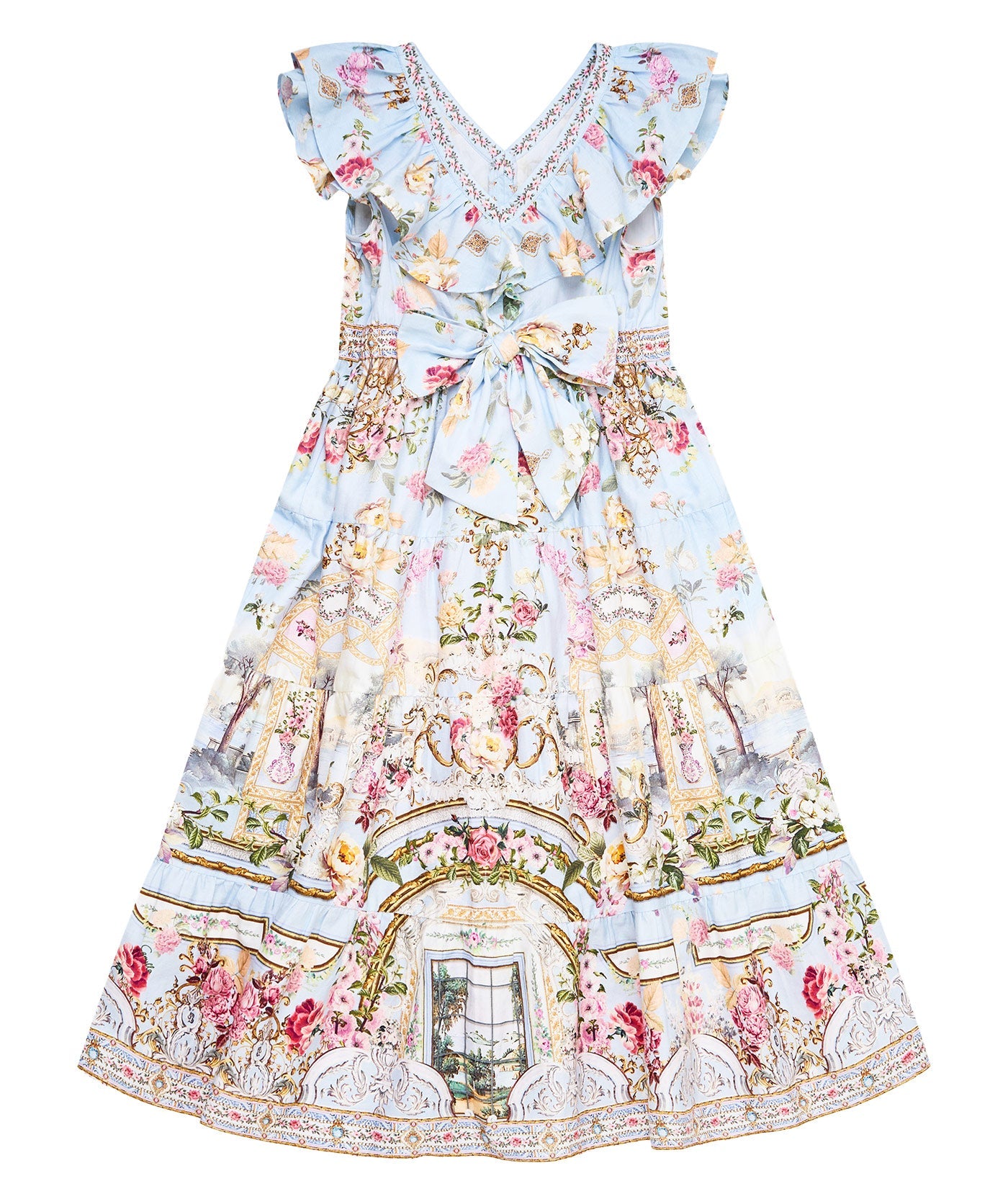 CAMILLA Tiled In Time Kids Tiered Maxi Dress 00037367 – Via Rodeo