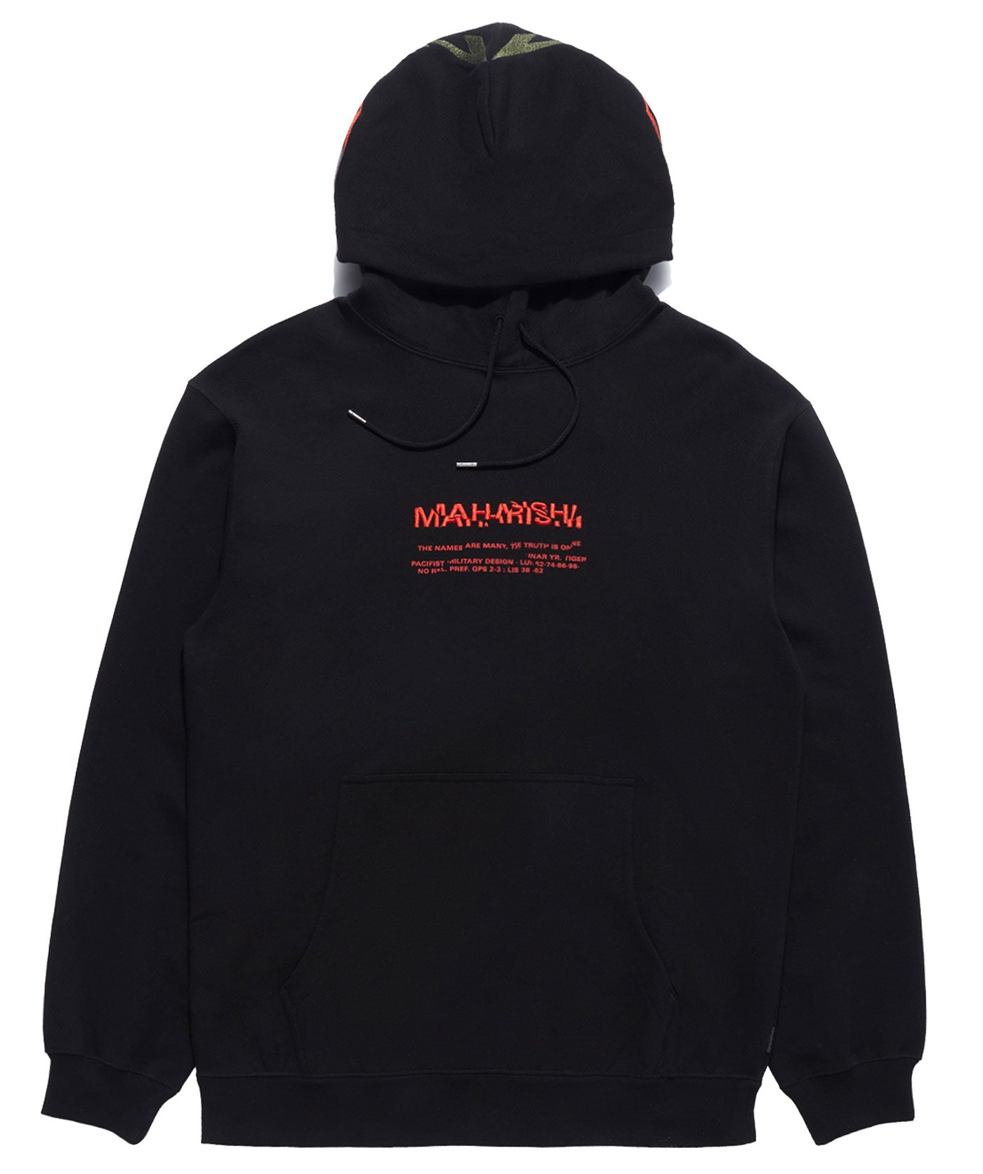 MAHARISHI Cubist Dragon Hooded Sweat 350MH4019 – Via Rodeo