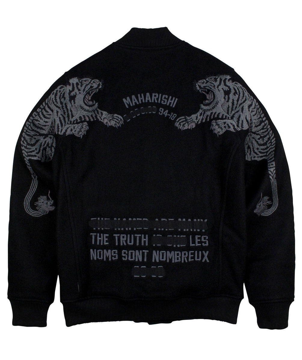 MAHARISHI Tiger Style Wool Tour Jacket 307MH7057 – Via Rodeo