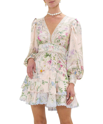 Palacio Playground Short Dress 00033546 features a vibrant print, relaxed fit, and playful silhouette for a chic and effortless statement look.