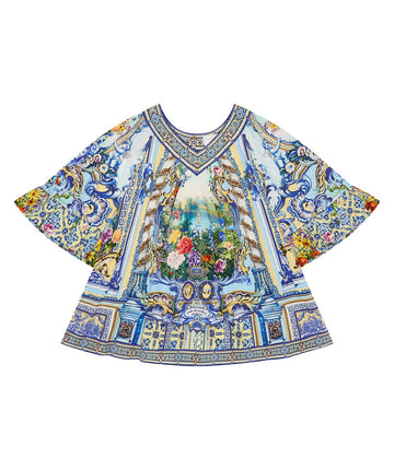 CAMILLA Wall To Wall Wonders Dress 00034244 – A statement dress adorned with CAMILLA’s vibrant signature print, flowing silhouette, and luxurious embellished detailing