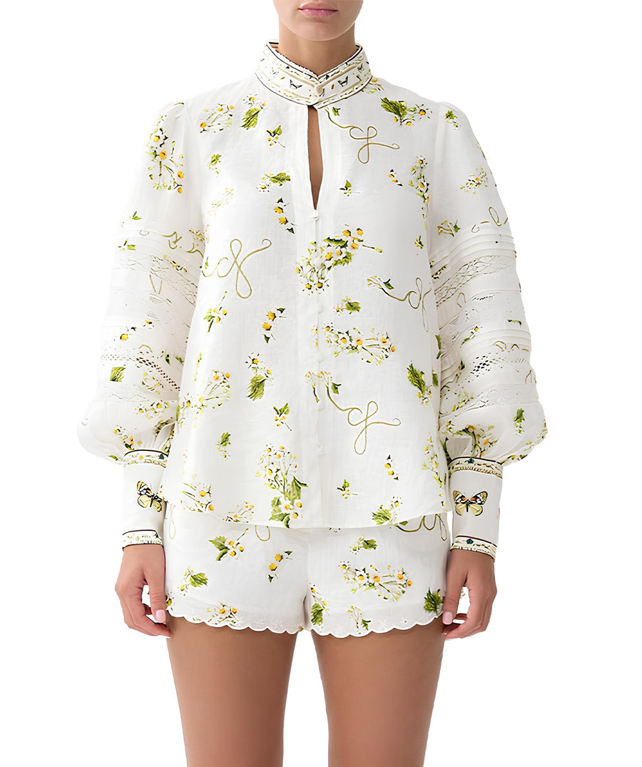 Botanical Utopia Top and Shorts Set