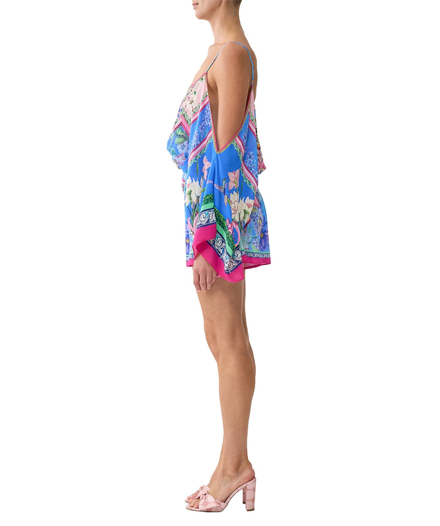 Spirit Of Santa Maria Drop Shoulder Playsuit