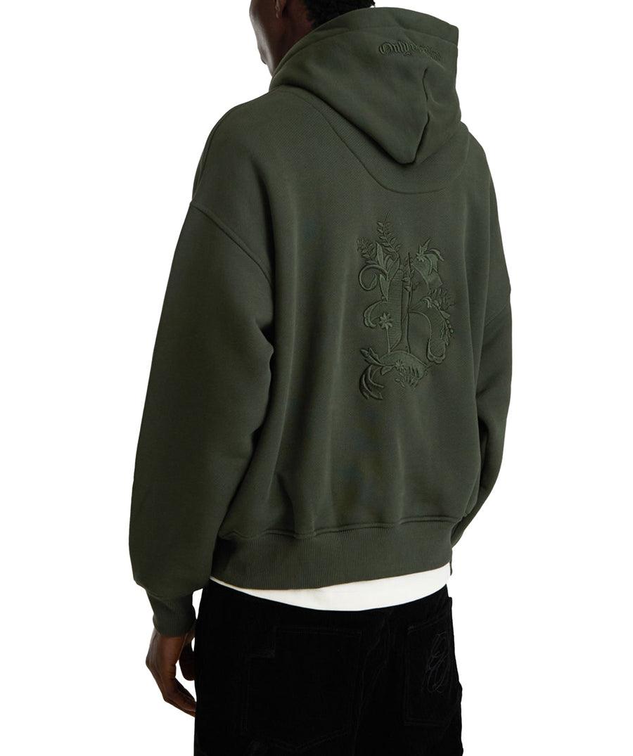 Shop the ONLY THE BLIND Baroque Calligraphy Hoodie OTB-H1621 – premium streetwear with bold design, luxury comfort, and standout style.
