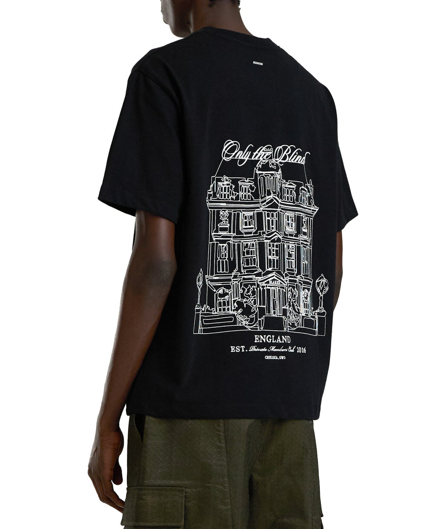 ONLY THE BLIND Blake’s Members Club T-Shirt OTBX-T1526 – premium cotton tee featuring exclusive club embroidery, timeless design, and effortless street style.