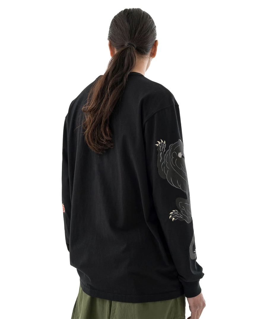 MAHARISHI Duality Panther Longsleeve T-Shirt 302MH1387