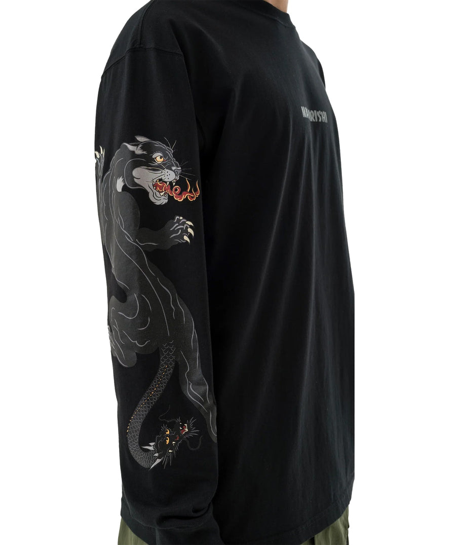 MAHARISHI Duality Panther Longsleeve T-Shirt 302MH1387