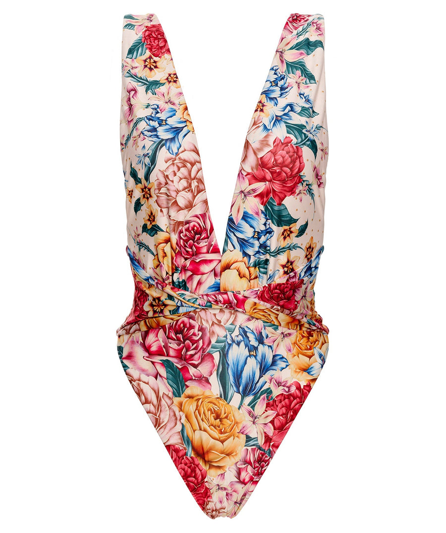 Agua Bendita Ellis Blush One Piece Swimsuit 17042