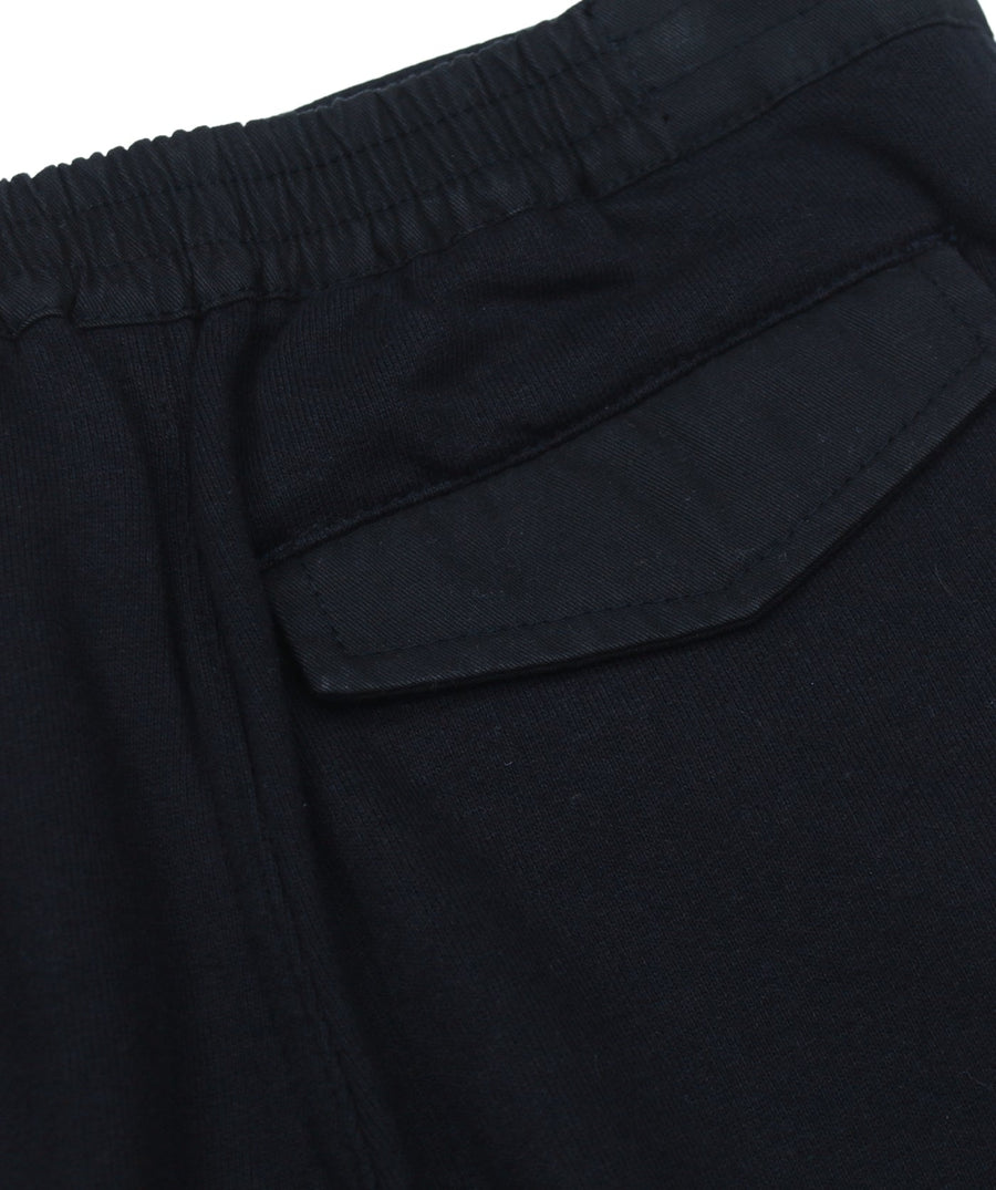 MAHARISHI Duality Sweatpants 5607 feature Panther Chimera embroidery, organic cotton fabric, and relaxed fit—fusing symbolic design with everyday comfort.