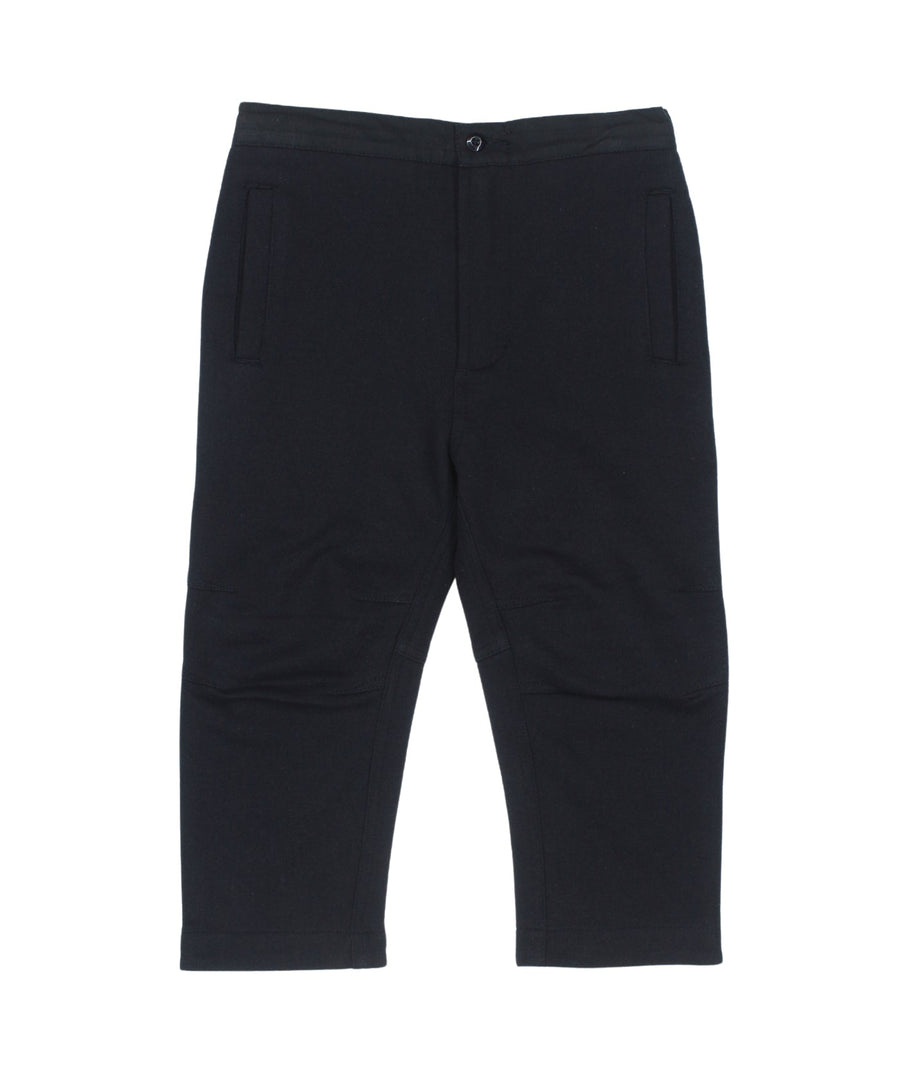 MAHARISHI Duality Sweatpants 5607 feature Panther Chimera embroidery, organic cotton fabric, and relaxed fit—fusing symbolic design with everyday comfort.