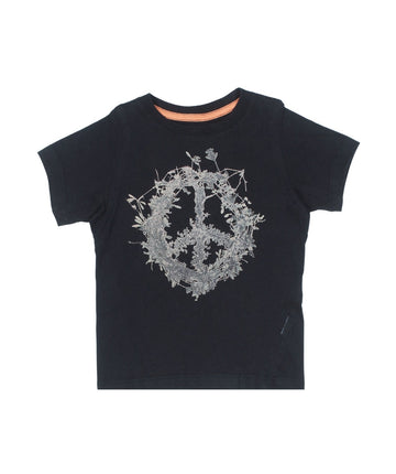 The MAHARISHI Edible Pacifist T-Shirt 5624 features bold peace-themed prints, premium organic cotton, and a relaxed fit—perfect for sustainable statement style.
