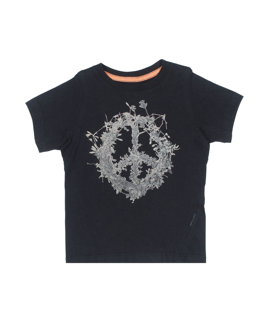 The MAHARISHI Edible Pacifist T-Shirt 5624 features bold peace-themed prints, premium organic cotton, and a relaxed fit—perfect for sustainable statement style.
