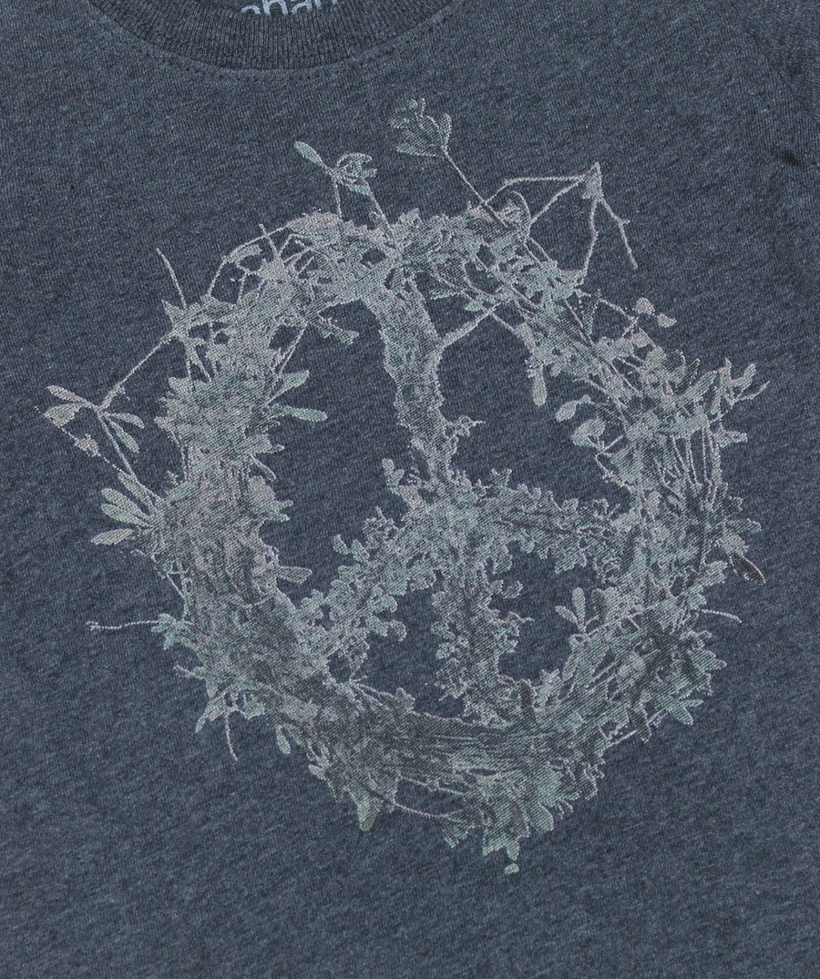 The MAHARISHI Edible Pacifist T-Shirt 5624 features bold peace-themed prints, premium organic cotton, and a relaxed fit—perfect for sustainable statement style.