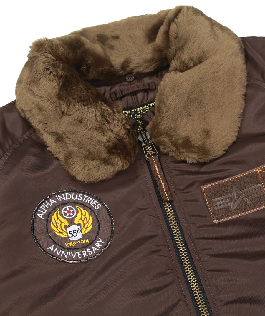 ALPHA INDUSTRIES B-15 55th Flight Jacket MJB44500C1
