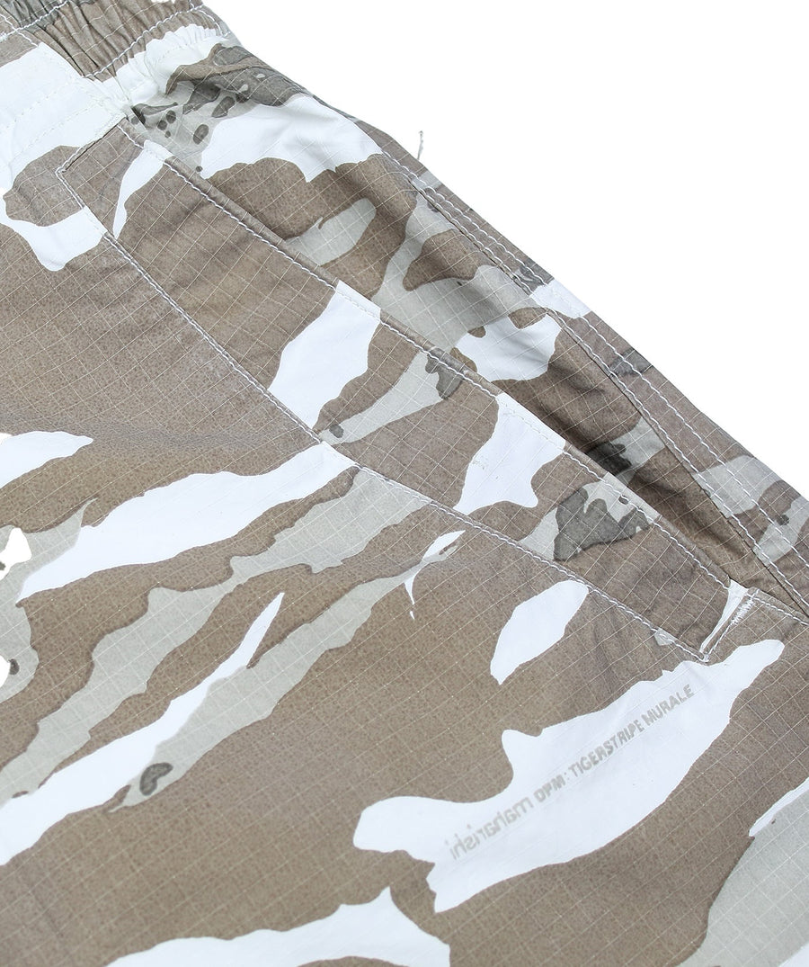 MAHARISHI Camo Swim Shorts 360MH6020 – Camouflage-patterned swim shorts with a modern design, crafted from high-quality materials for comfort and durability, ideal for beach and casual wear.