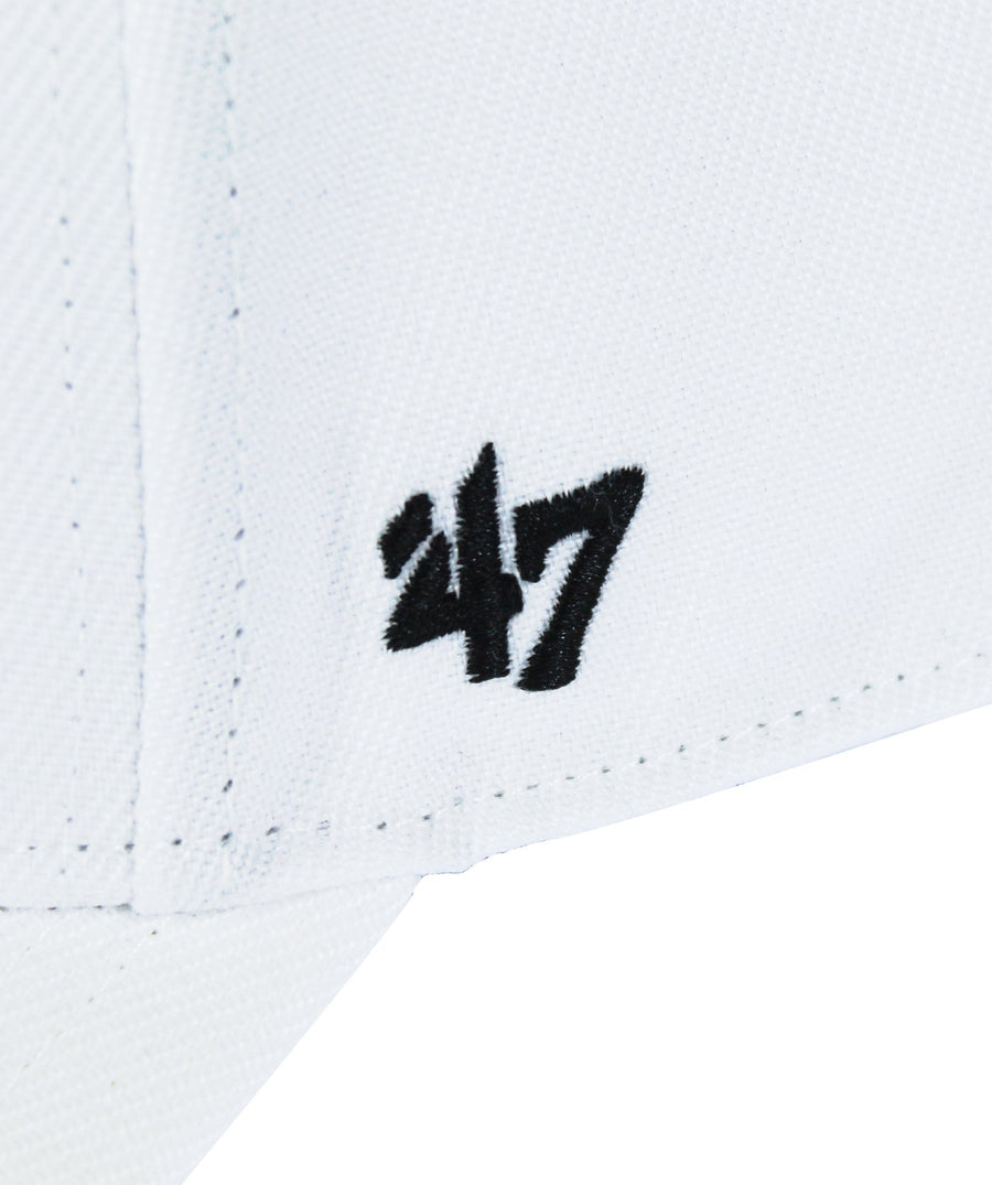 47 MLB New York Yankees MVP Snapback Cap F11B-MVPSP17WBP-WHM