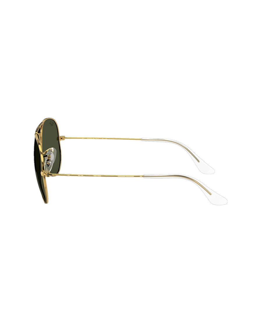 RAY-BAN Aviator Classic RB3025-L0205 – Iconic aviator sunglasses with a sleek gold metal frame and classic green lenses, offering timeless style and UV protection.