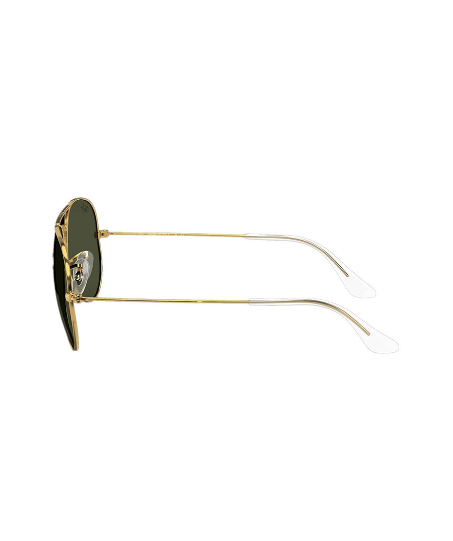 RAY-BAN Aviator Classic RB3025-W3234– Iconic aviator sunglasses with a sleek gold metal frame and classic green lenses, offering timeless style and UV protection.