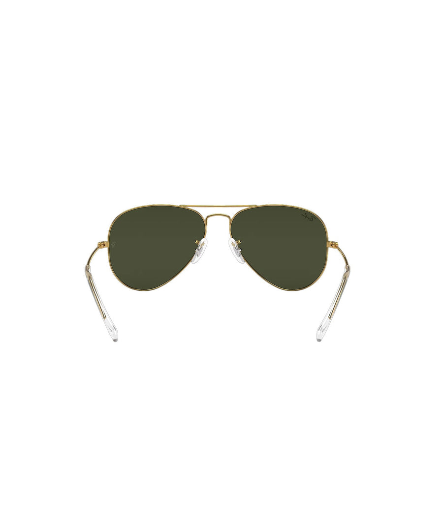 RAY-BAN Aviator Classic RB3025-W3234– Iconic aviator sunglasses with a sleek gold metal frame and classic green lenses, offering timeless style and UV protection.