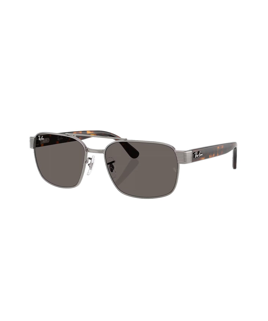 RAY-BAN RB3751 Sunglasses RB3750-004/B1 – Sleek and contemporary sunglasses with a lightweight metal frame and tinted lenses, offering style and UV protection