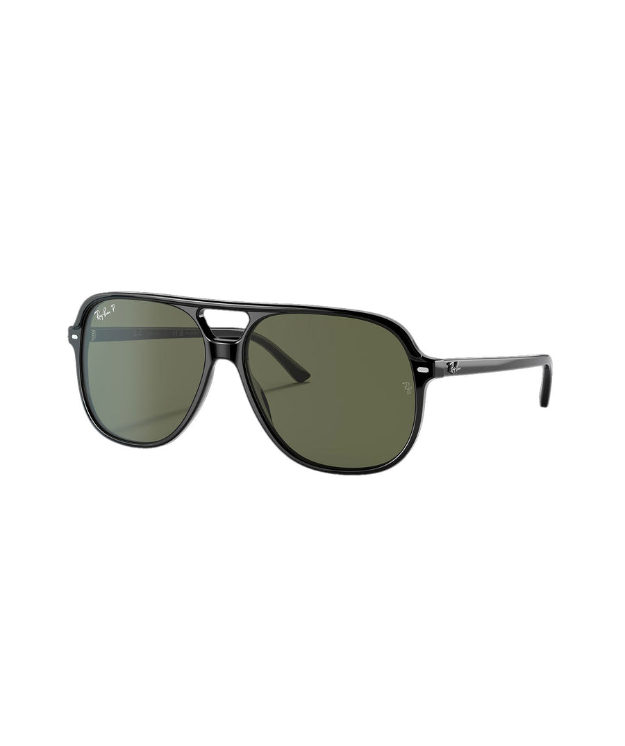 RAY-BAN Bill Sunglasses RB2198-901/58 – Retro-inspired sunglasses with a bold square frame, polarized lenses, and timeless style for enhanced clarity and UV protection