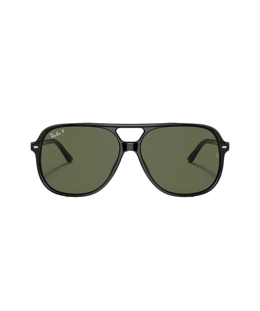 RAY-BAN Bill Sunglasses RB2198-901/58 – Retro-inspired sunglasses with a bold square frame, polarized lenses, and timeless style for enhanced clarity and UV protection