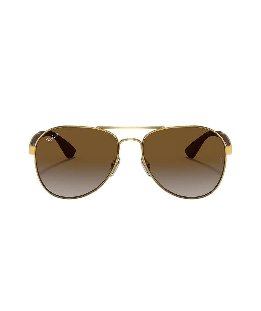 RAY-BAN RB3549 Aviator Classic RB3549-001/T5 – Iconic aviator sunglasses with a sleek metal frame, polarized lenses, and classic style for superior vision and UV protection