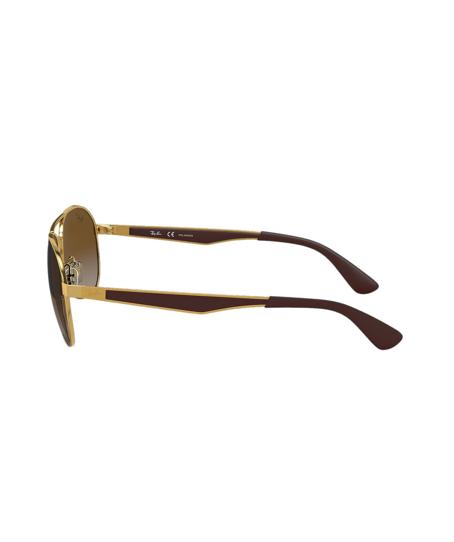 RAY-BAN RB3549 Aviator Classic RB3549-001/T5 – Iconic aviator sunglasses with a sleek metal frame, polarized lenses, and classic style for superior vision and UV protection