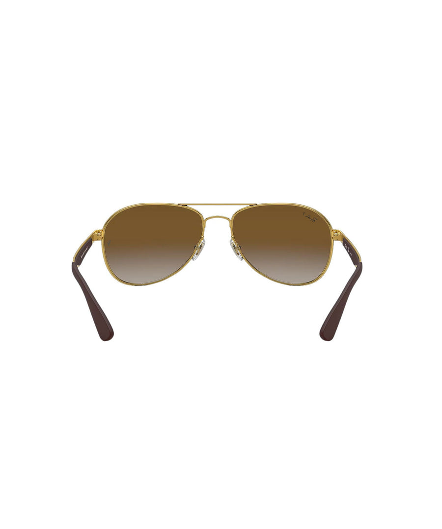 RAY-BAN RB3549 Aviator Classic RB3549-001/T5 – Iconic aviator sunglasses with a sleek metal frame, polarized lenses, and classic style for superior vision and UV protection