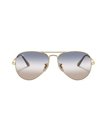 RAY-BAN RB3689 Aviator Classic RB3689-001/GD – Timeless aviator sunglasses with a gold metal frame and green lenses, offering iconic style and reliable UV protection