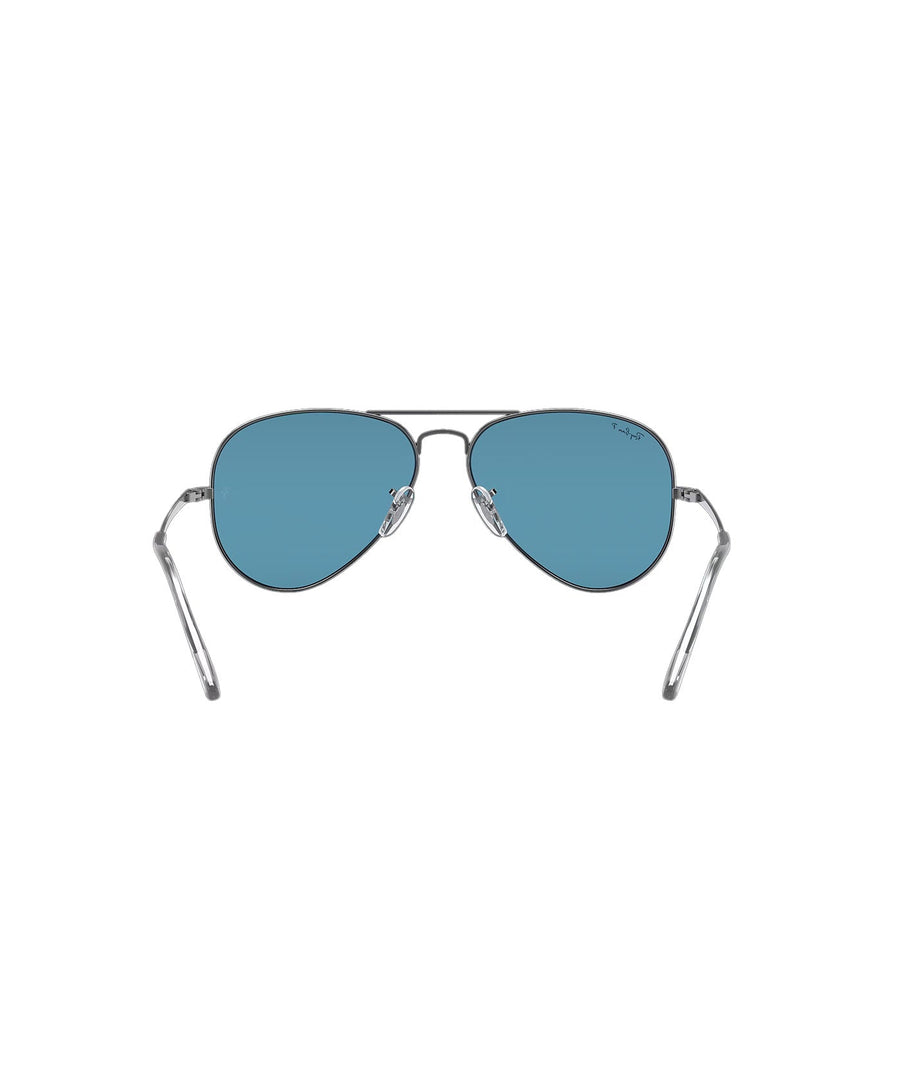 RAY-BAN RB3689 Aviator Classic RB3689-004/S2 – Timeless aviator sunglasses with a gold metal frame and green lenses, offering iconic style and reliable UV protection