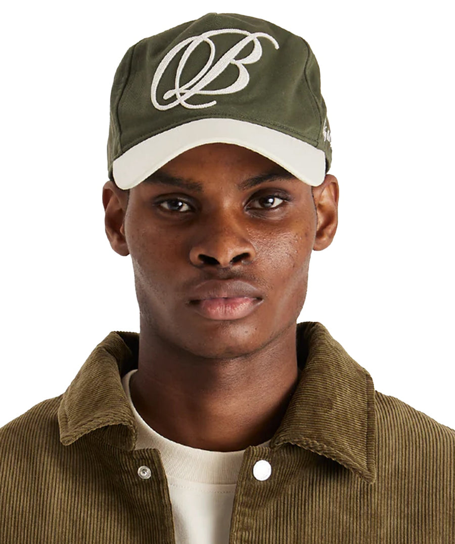 ONLY THE BLIND Blake's Script Cap OTBX-C1506 – sleek streetwear cap with signature embroidered script logo, curved brim, and adjustable fit for everyday style.