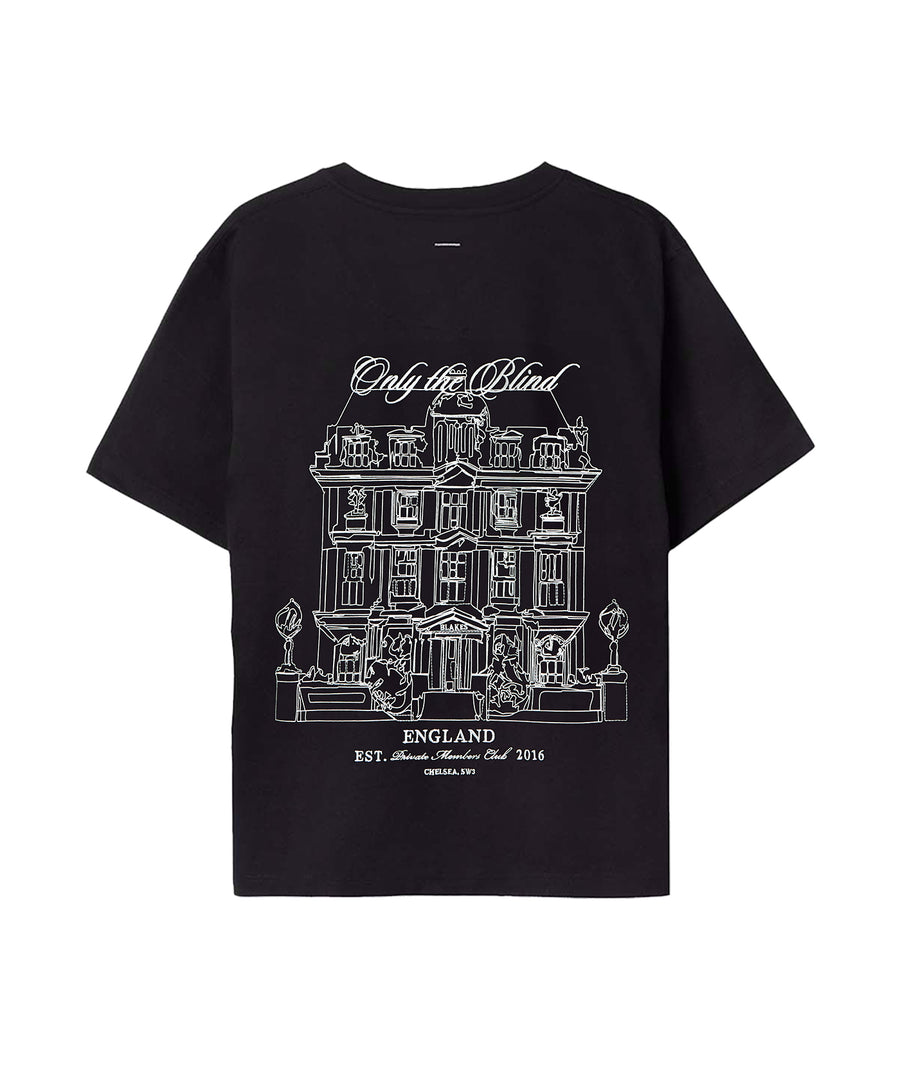 ONLY THE BLIND Blake’s Members Club T-Shirt OTBX-T1526 – premium cotton tee featuring exclusive club embroidery, timeless design, and effortless street style.