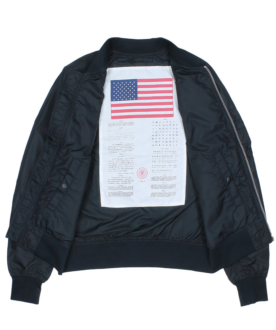 ALPHA INDUSTRIES L-2B Blood Chit Flight Jacket MJL46001C1