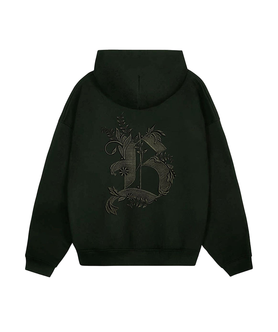 Shop the ONLY THE BLIND Baroque Calligraphy Hoodie OTB-H1621 – premium streetwear with bold design, luxury comfort, and standout style.