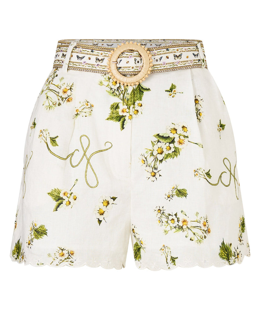 Lounge in luxury with the CAMILLA Botanical Utopia Top & Shorts Set 00034809/00031078 – a vibrant, floral ensemble perfect for chic, relaxed days.