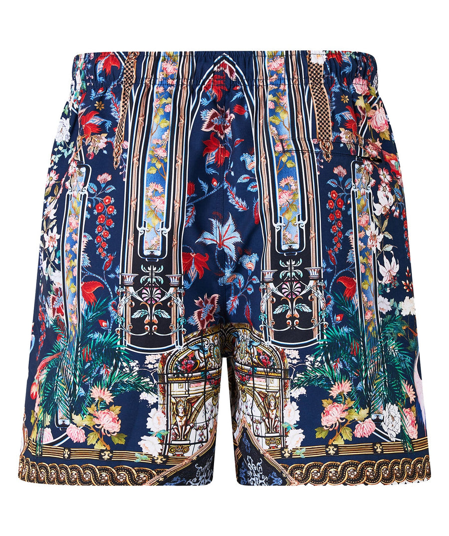 CAMILLA Palacio Poetry Boardshort 00033184 – Stylish boardshorts featuring the ornate Palacio Poetry print, quick-dry fabric, and a comfortable, tailored fit