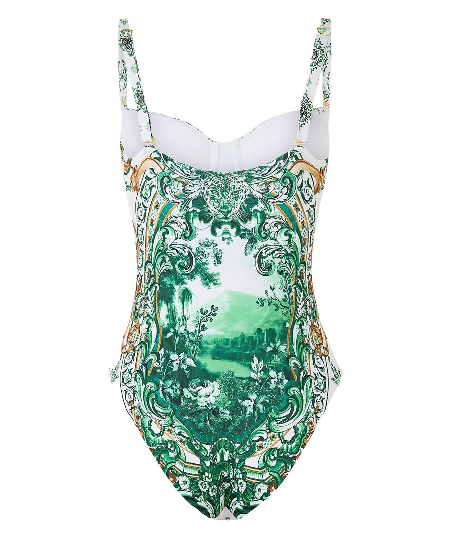 CAMILLA Corridor Of Calm One-Piece Swimsuit 00034084 – A stunning swimsuit featuring a vibrant print, flattering fit, and premium fabric for chic beachside elegance