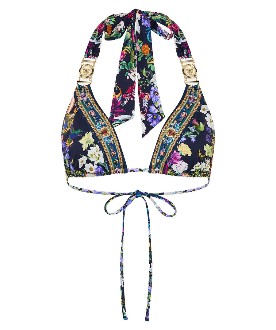 Turn up the heat in the CAMILLA Basked In Baroque Bikini 00035454/00035452 – a luxe, eye-catching set with bold prints and flattering, feminine cuts.