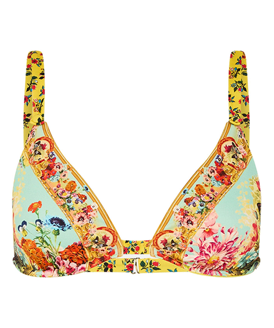 Flaunt fierce femininity in the CAMILLA Aromatic Tiger Flower Bikini 00035496/00035494 – a bold blend of wild prints and floral charm for standout swimwear