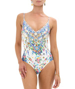 Dive into luxury with the CAMILLA Tiles Darls One Piece Swimsuit 00035525 – featuring bold prints, a flattering fit, and signature resort-style elegance.