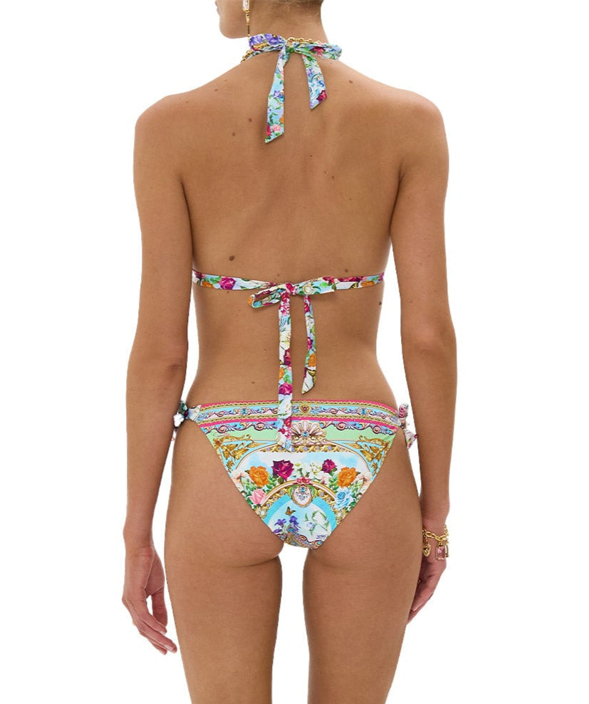 Make waves in the CAMILLA Spirit Of Santa Maria Bikini 00035611 – a striking two-piece set featuring vibrant prints and luxe detailing for standout swim style