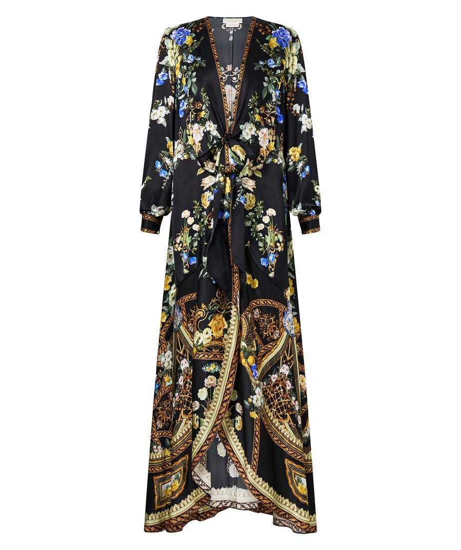 Elevate your style with CAMILLA Ottoman Elegance Tie Waist Long Sleeve Dress 00036571 – chic, flattering, and perfect for any occasion.