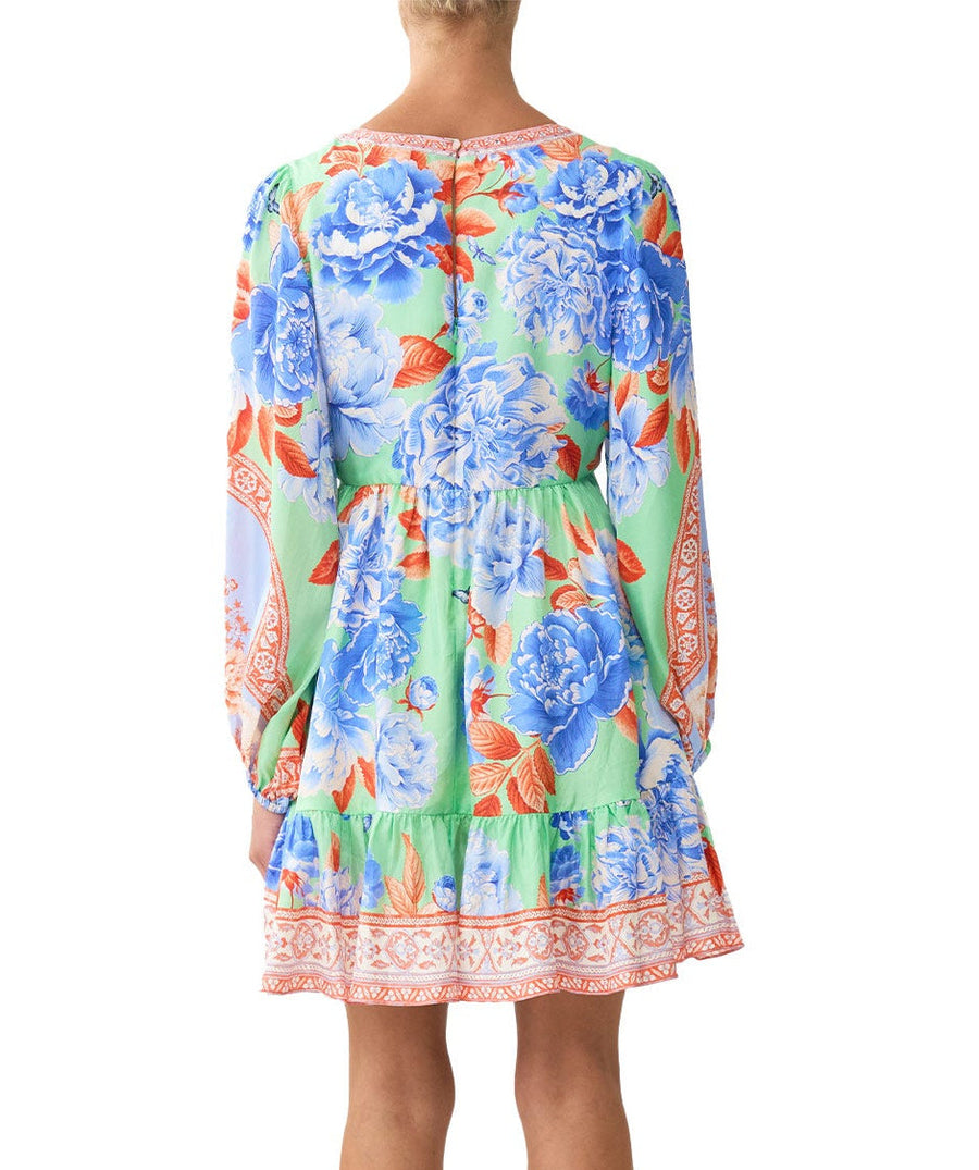 Discover the CAMILLA Topkapi Pop Short Tie Front Blouson Dress 00037116 – a chic statement piece with vibrant prints, relaxed fit, and luxe resort style.