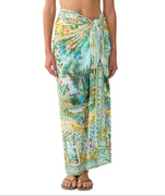 The CAMILLA Tales of Topkapi Palace Long Sarong 00037640 showcases a vibrant print and versatile styling—perfect as a chic beach cover-up or resort layer.
