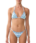 CAMILLA Isnik Lullaby Tri Tie Bikini 00037505 – A boho-inspired swim set with luxe crystal embellishments and vibrant prints. Dive into summer style now.