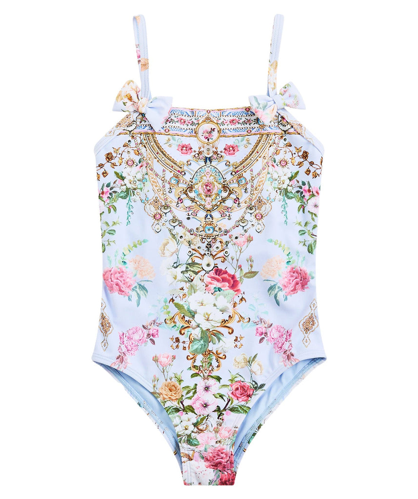 Tiled In Time Kids One Piece Swimsuit