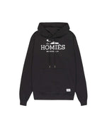 HOMIES MARBELLA sand hoodie with tonal logo embroidery for a clean, timeless look. Regular fit with ribbed hems, kangaroo pocket and premium details.