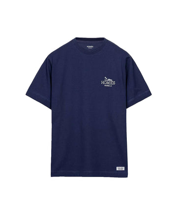 HOMIES MARBELLA Classic T-Shirt Rubber Logo H03.031 – premium cotton tee featuring bold rubber logo detail, combining streetwear edge with everyday comfort.