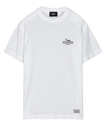 HOMIES MARBELLA Classic T-Shirt Rubber Logo H03.033 – A timeless t-shirt featuring the signature rubber logo, crafted from high-quality fabric for a stylish and comfortable fit.